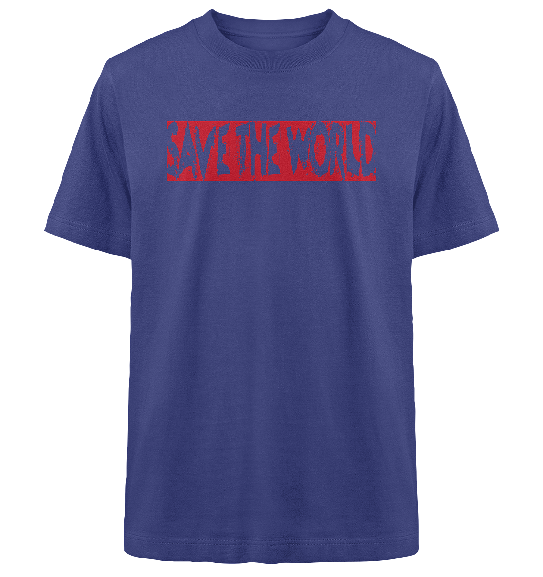 Save the World - Heavy Oversized Organic Shirt