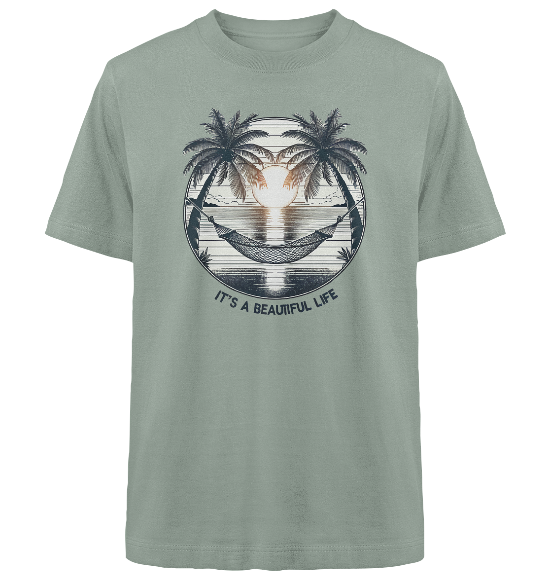 It's a beautiful Life - Heavy Oversized Organic Shirt