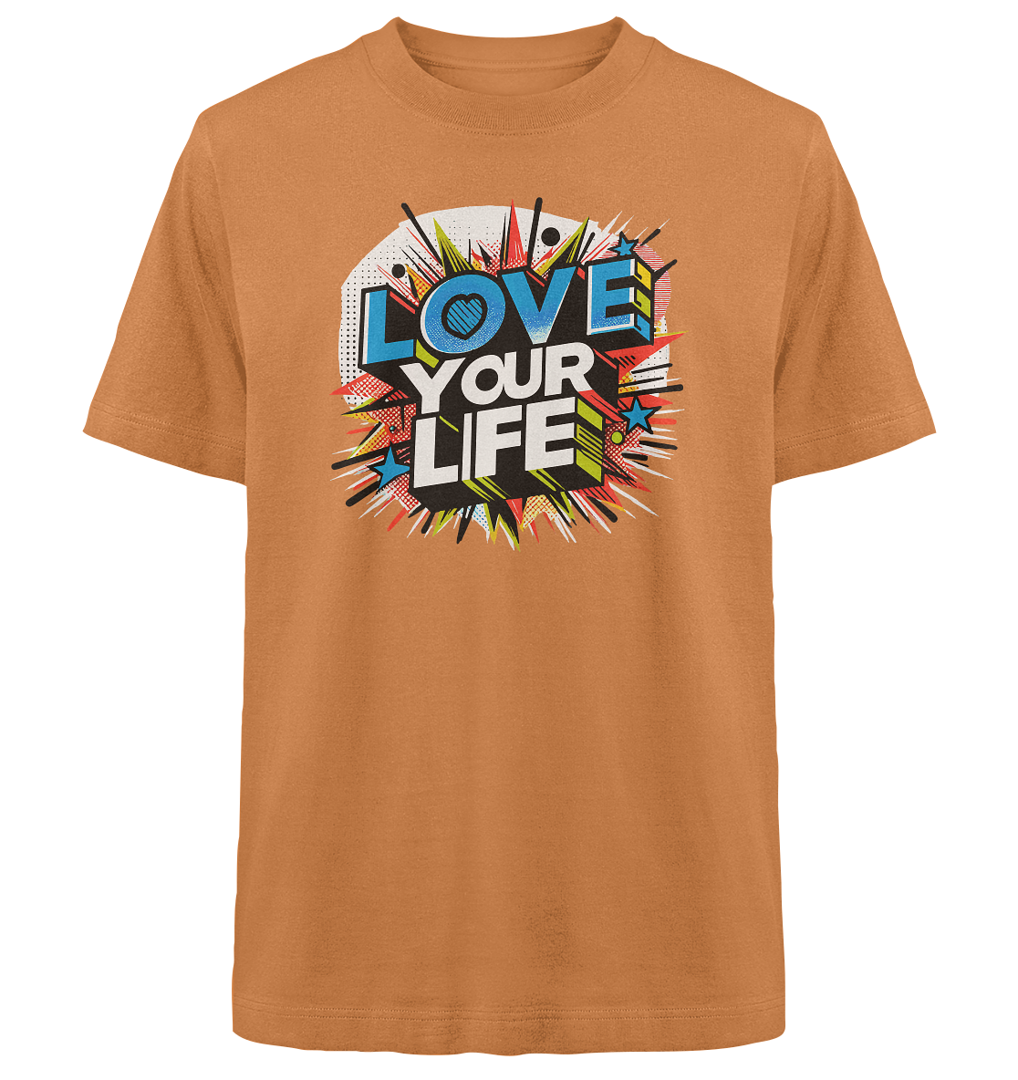 Love your Life - Heavy Oversized Organic Shirt