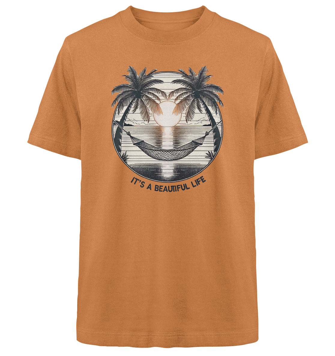 It's a beautiful Life - Heavy Oversized Organic Shirt