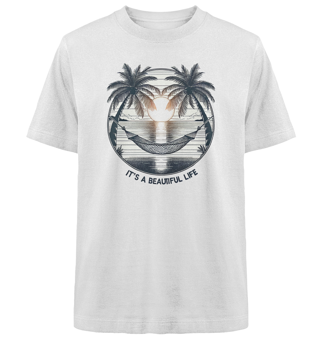 It's a beautiful Life - Heavy Oversized Organic Shirt