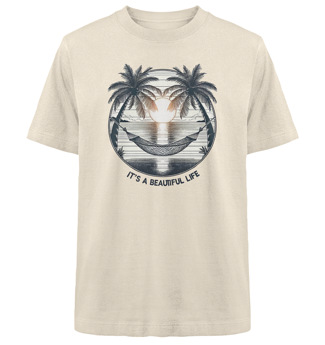 It's a beautiful Life - Heavy Oversized Organic Shirt