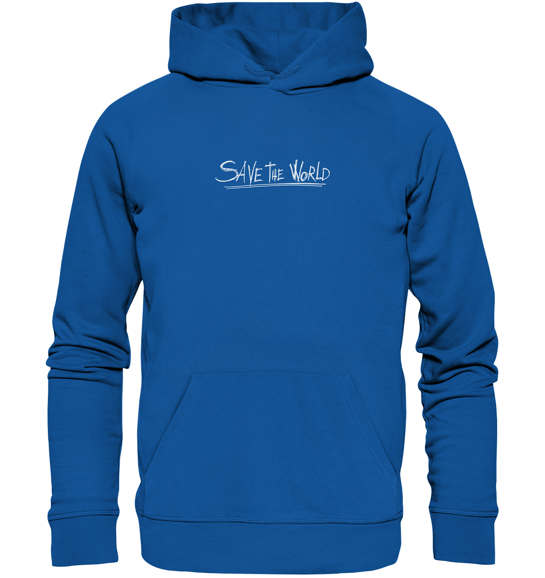 Schmetterling-Weiß - Organic Basic Hoodie