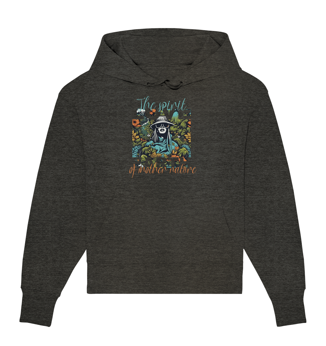The spirit of Mother Nature  - Organic Oversize Hoodie