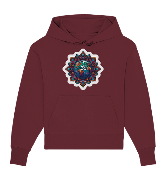 Mandala 2 - Organic Oversize Hoodie
