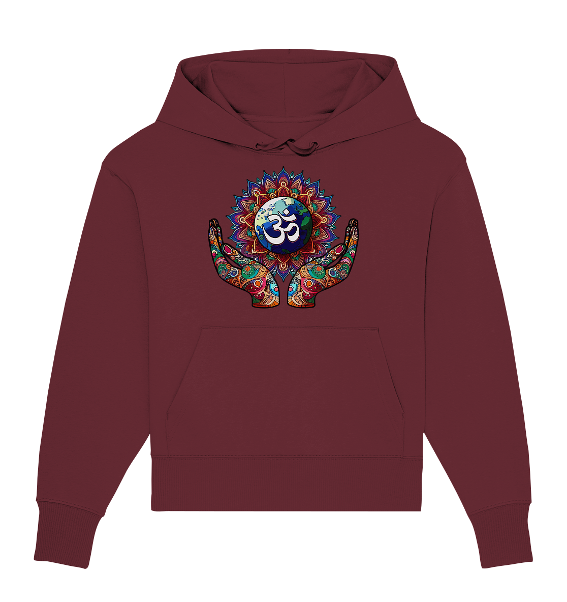Mandala3 - Organic Oversize Hoodie