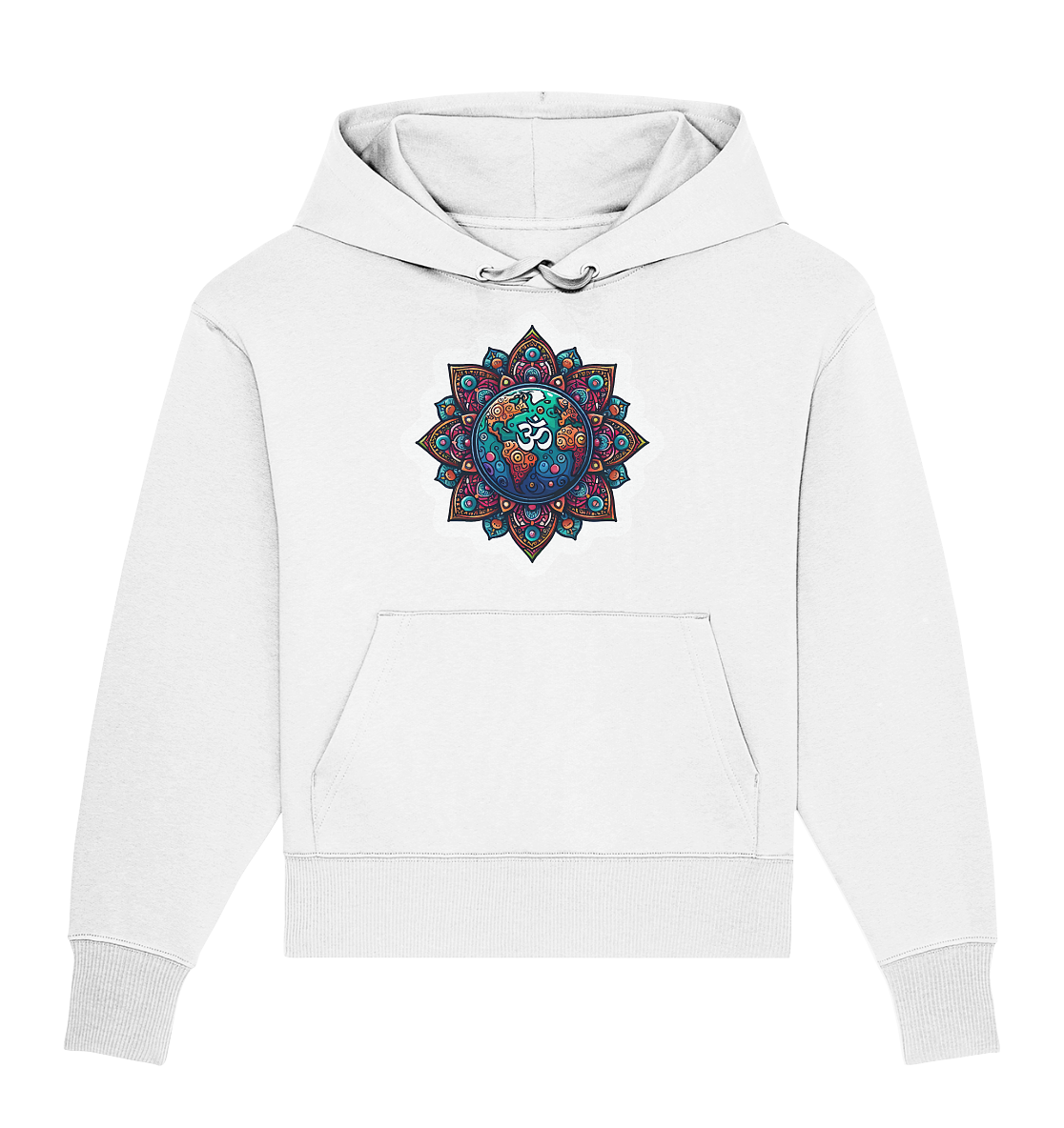 Mandala 2 - Organic Oversize Hoodie