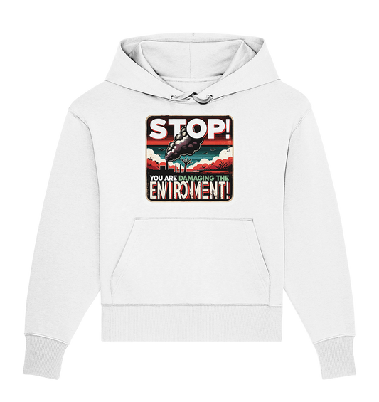 STOP - Organic Oversize Hoodie