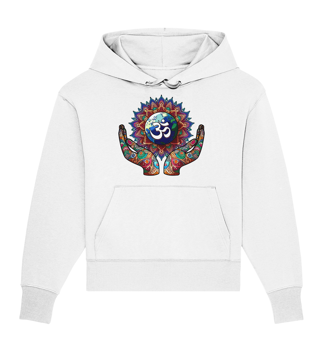 Mandala3 - Organic Oversize Hoodie