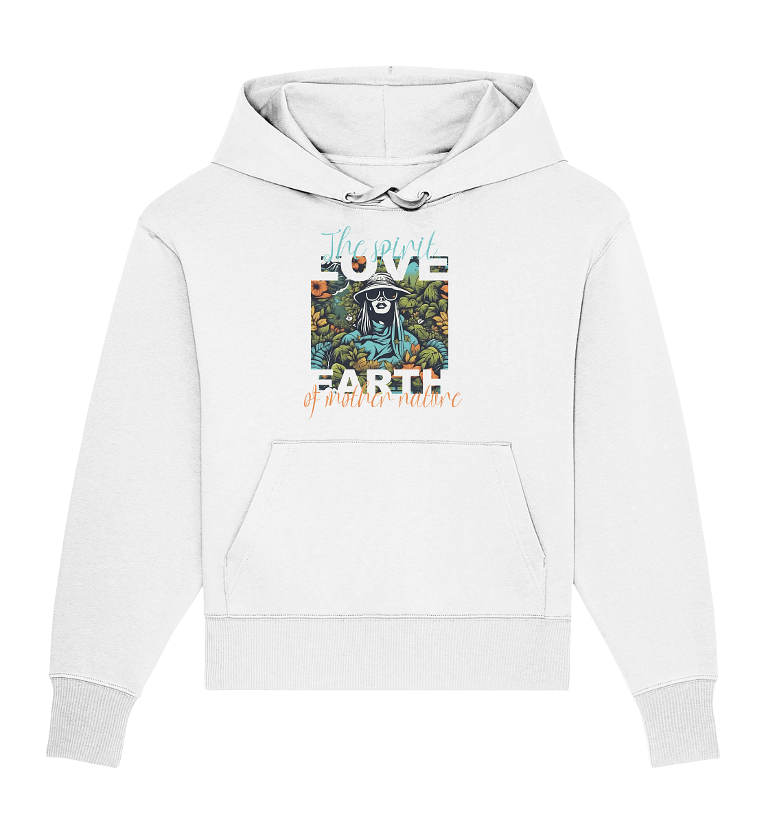 The spirit of Mother Nature  - Organic Oversize Hoodie