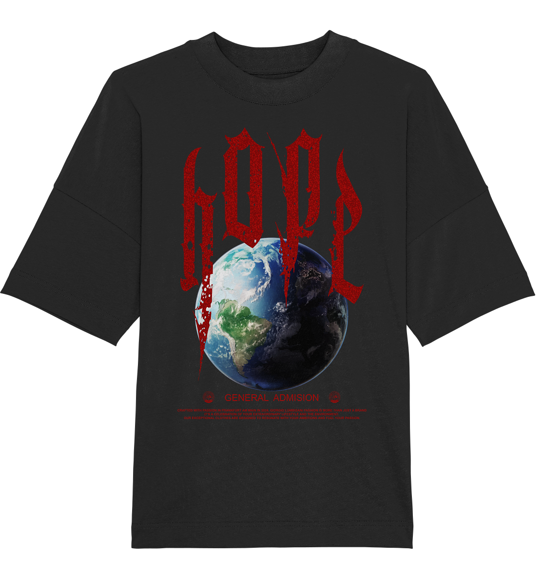 Hope - Organic Oversize Shirt