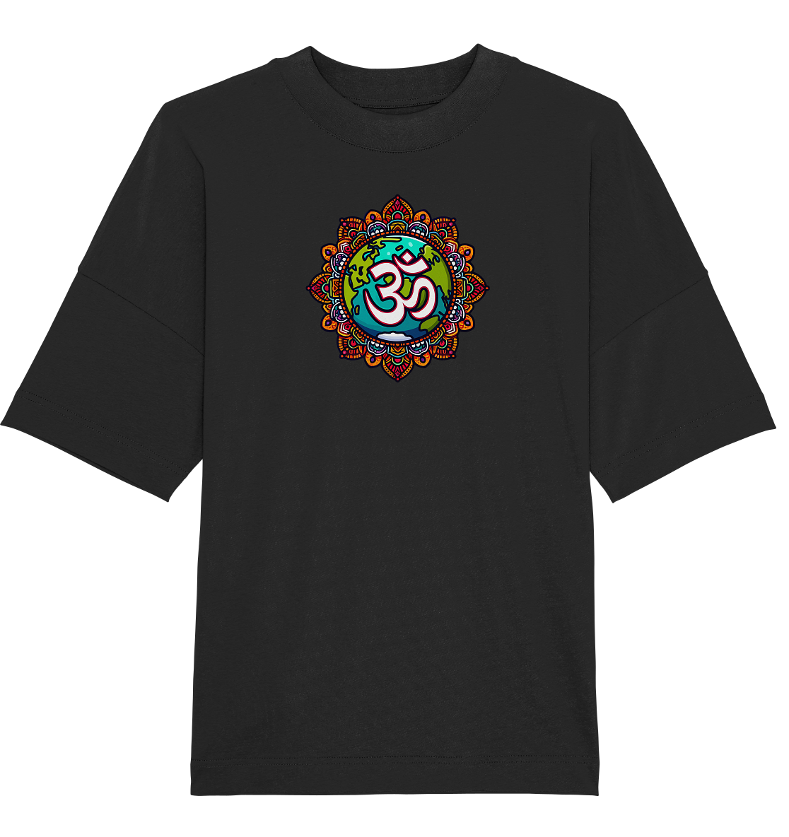 Mandala 1 - Organic Oversize Shirt