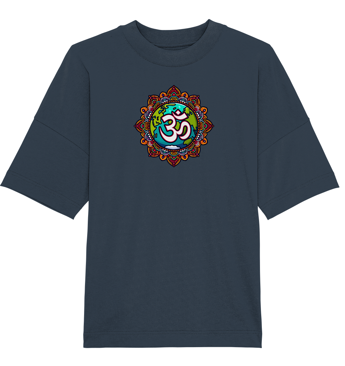 Mandala 1 - Organic Oversize Shirt