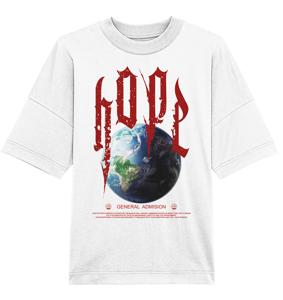 Hope - Organic Oversize Shirt