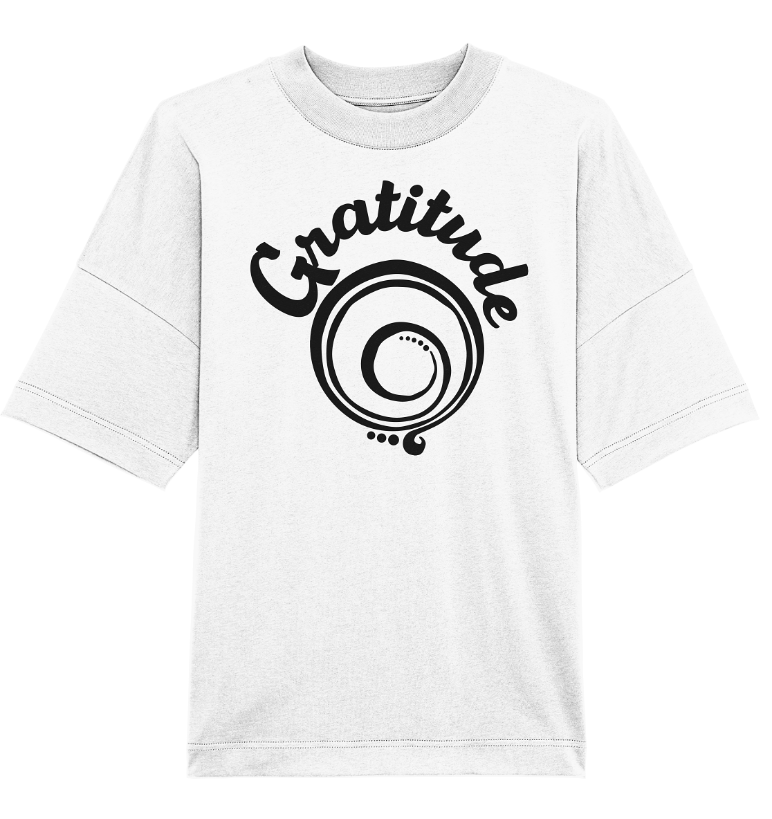 Gratitude - Organic Oversize Shirt