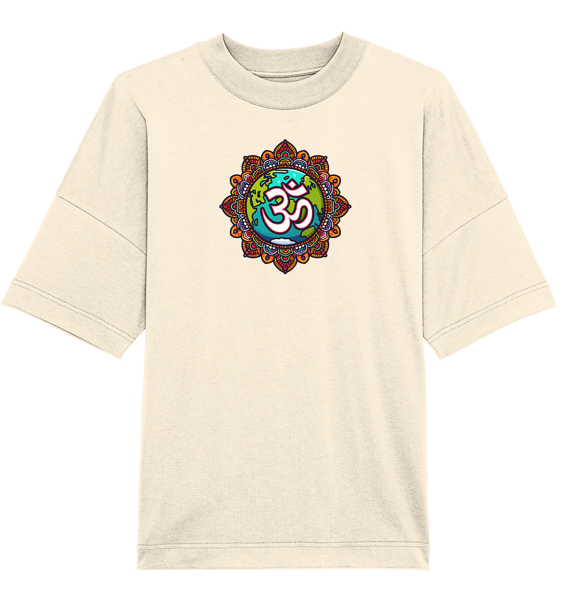 Mandala 1 - Organic Oversize Shirt