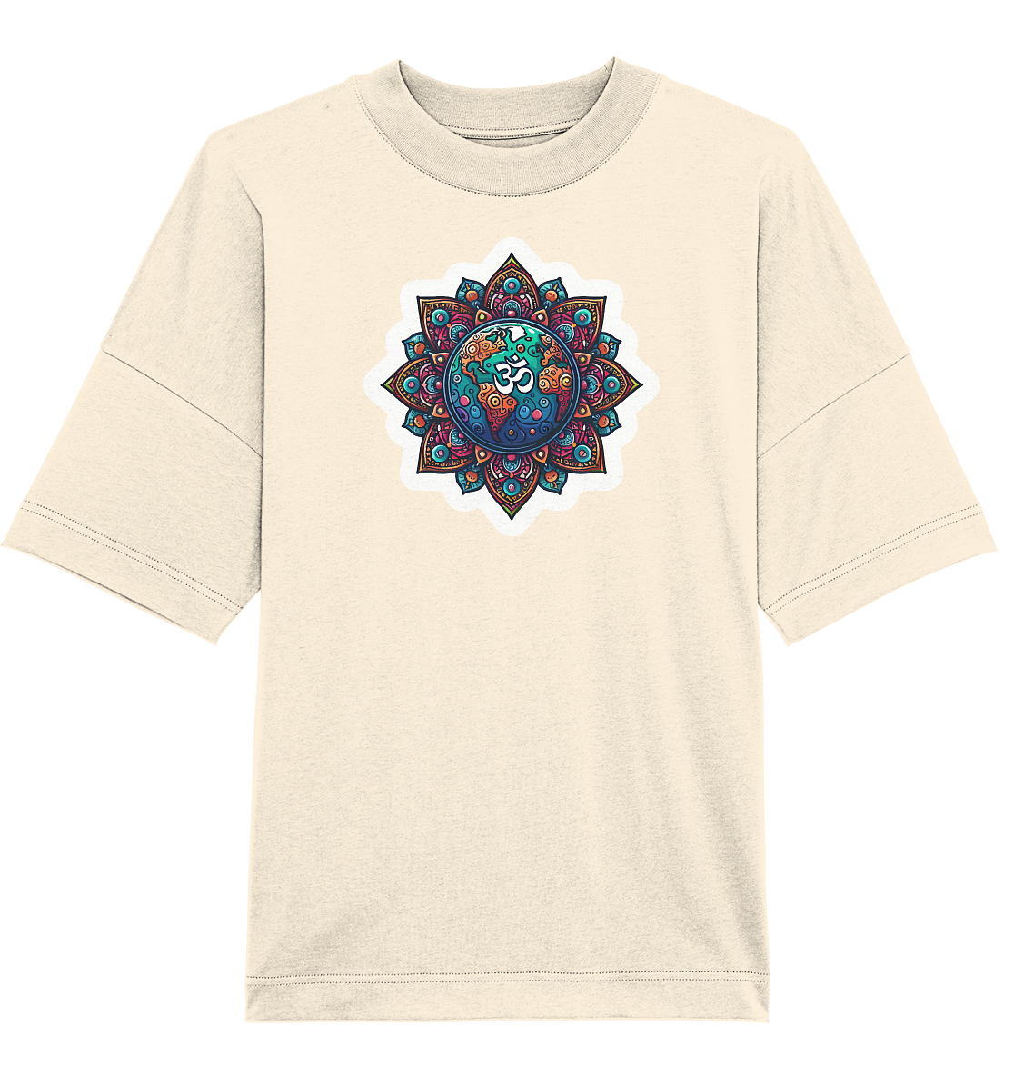 Mandala 2 - Organic Oversize Shirt