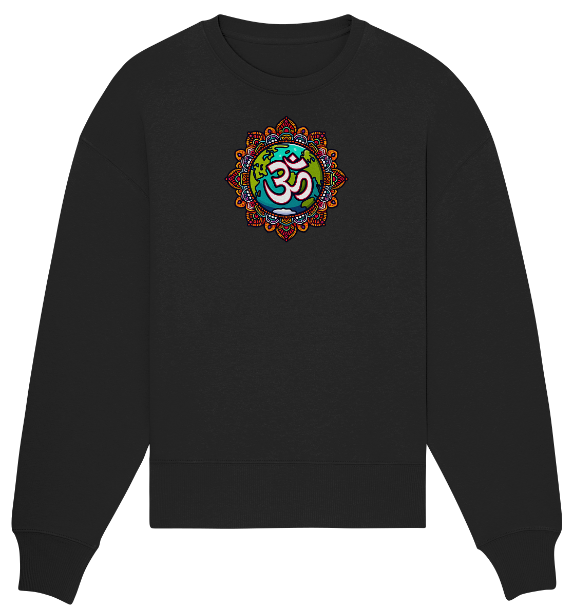 Mandala 1 - Organic Oversize Sweatshirt