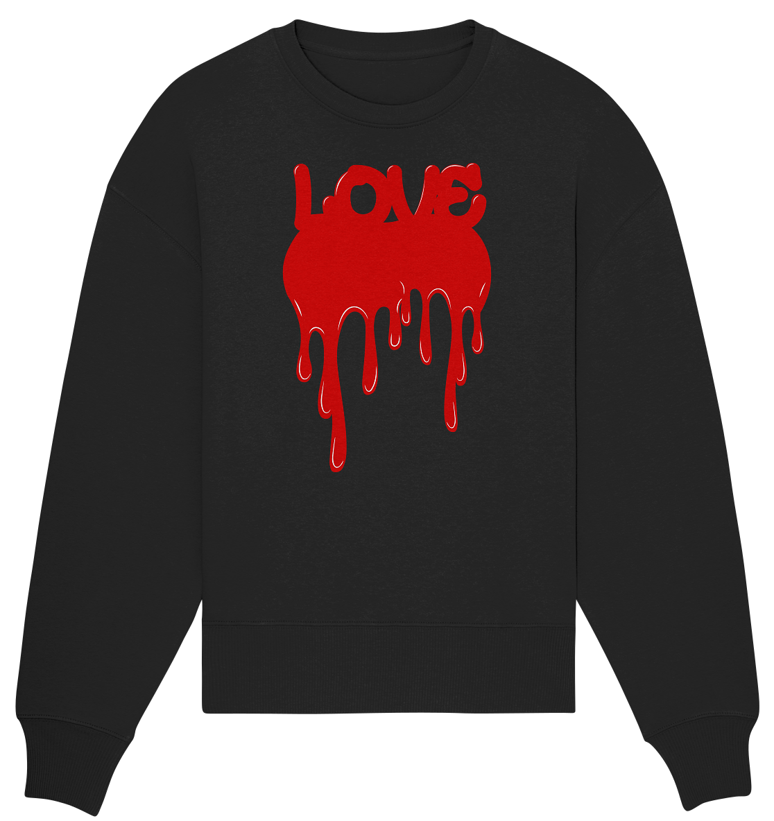 Love - Organic Oversize Sweatshirt