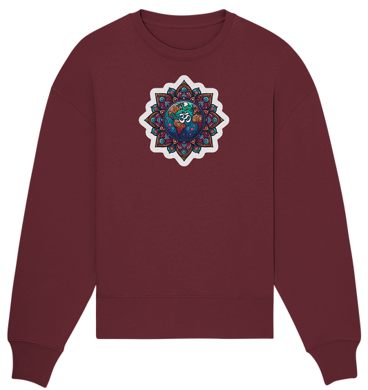 Mandala 2 - Organic Oversize Sweatshirt