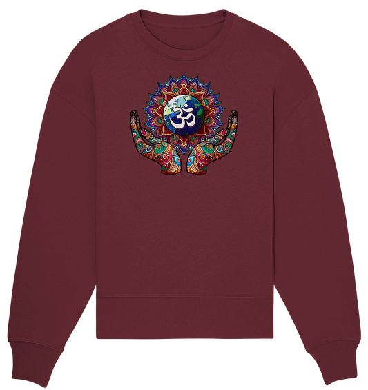 Mandala3 - Organic Oversize Sweatshirt