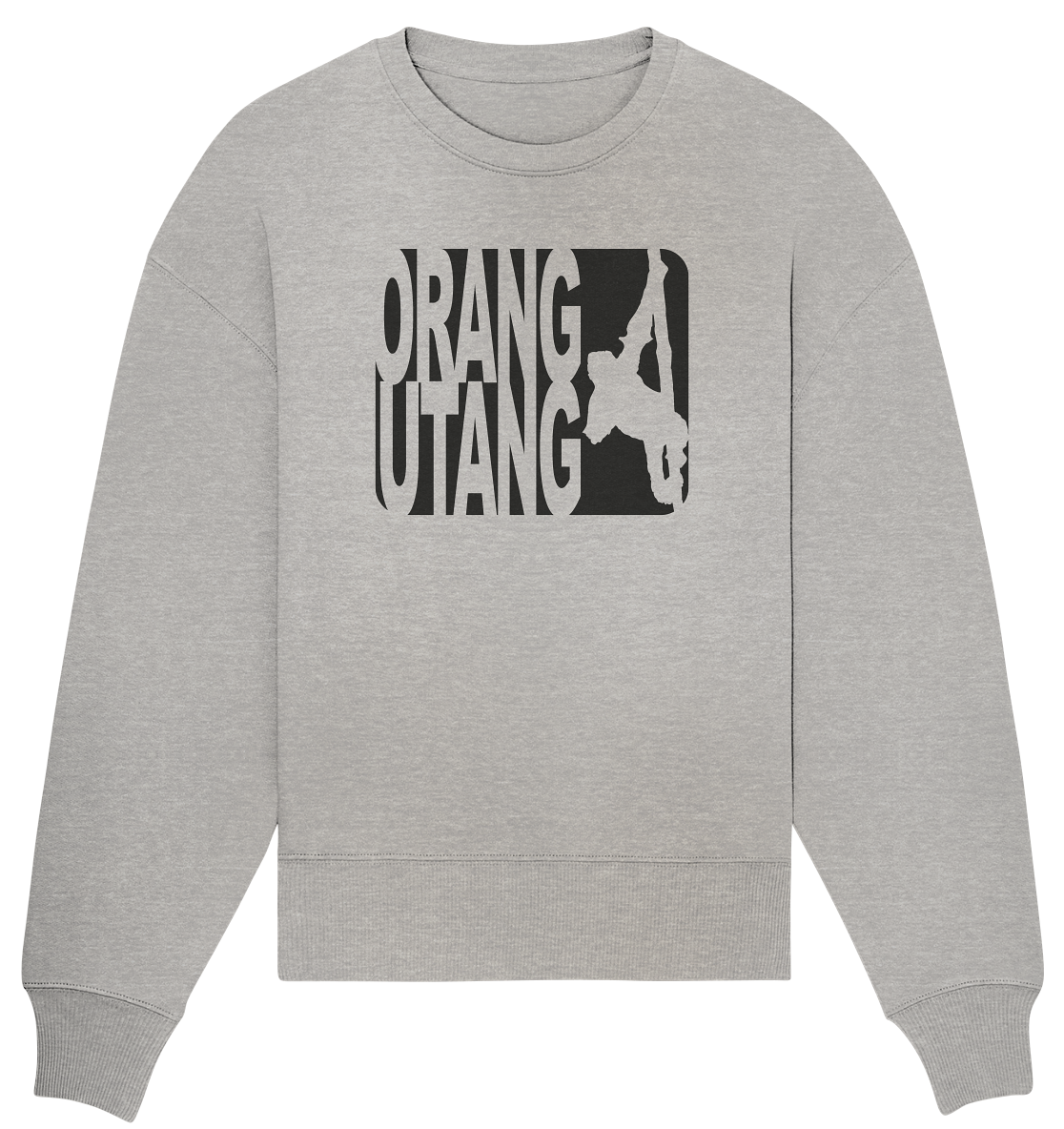 Orang Utang - Organic Oversize Sweatshirt