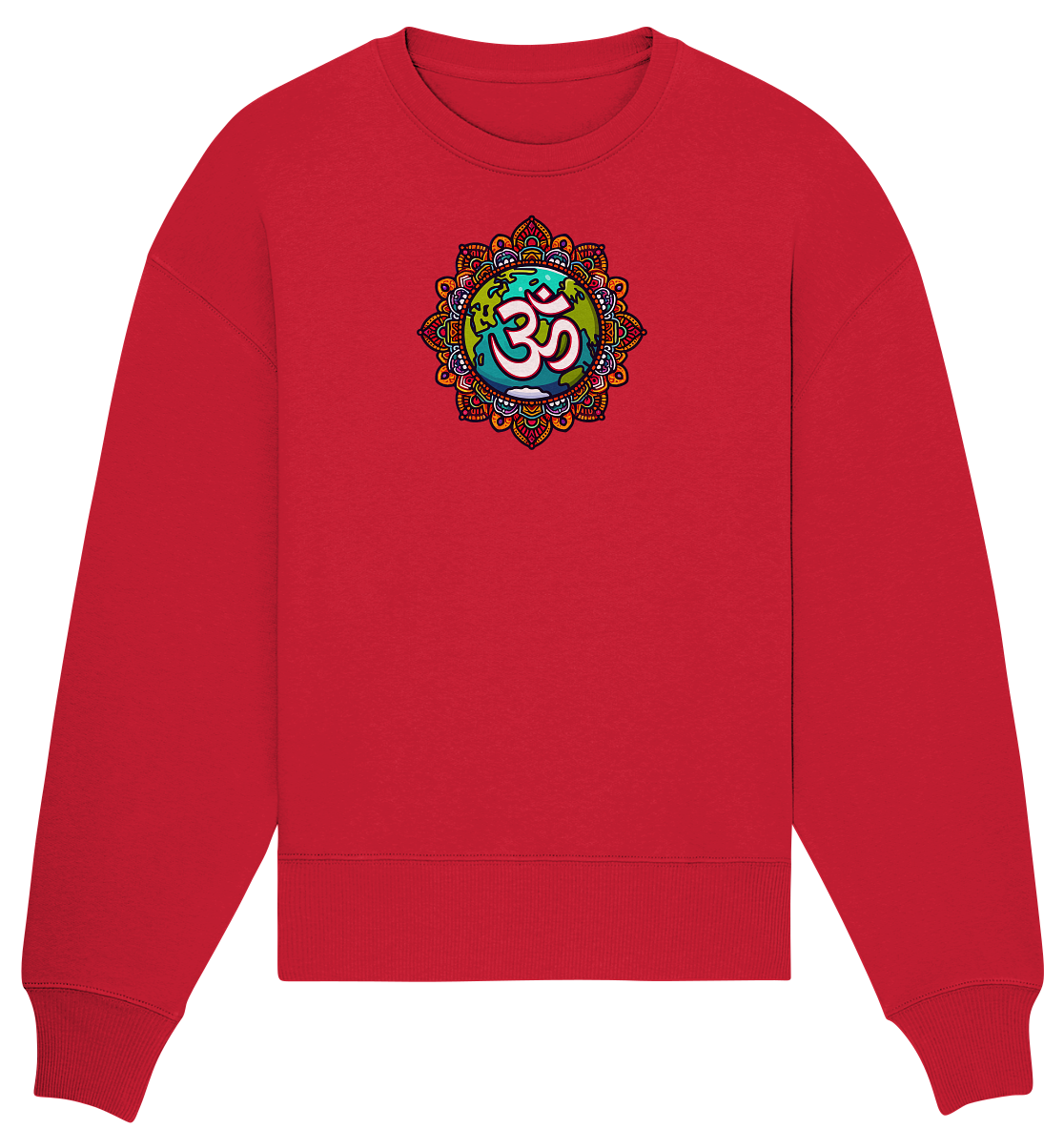 Mandala 1 - Organic Oversize Sweatshirt