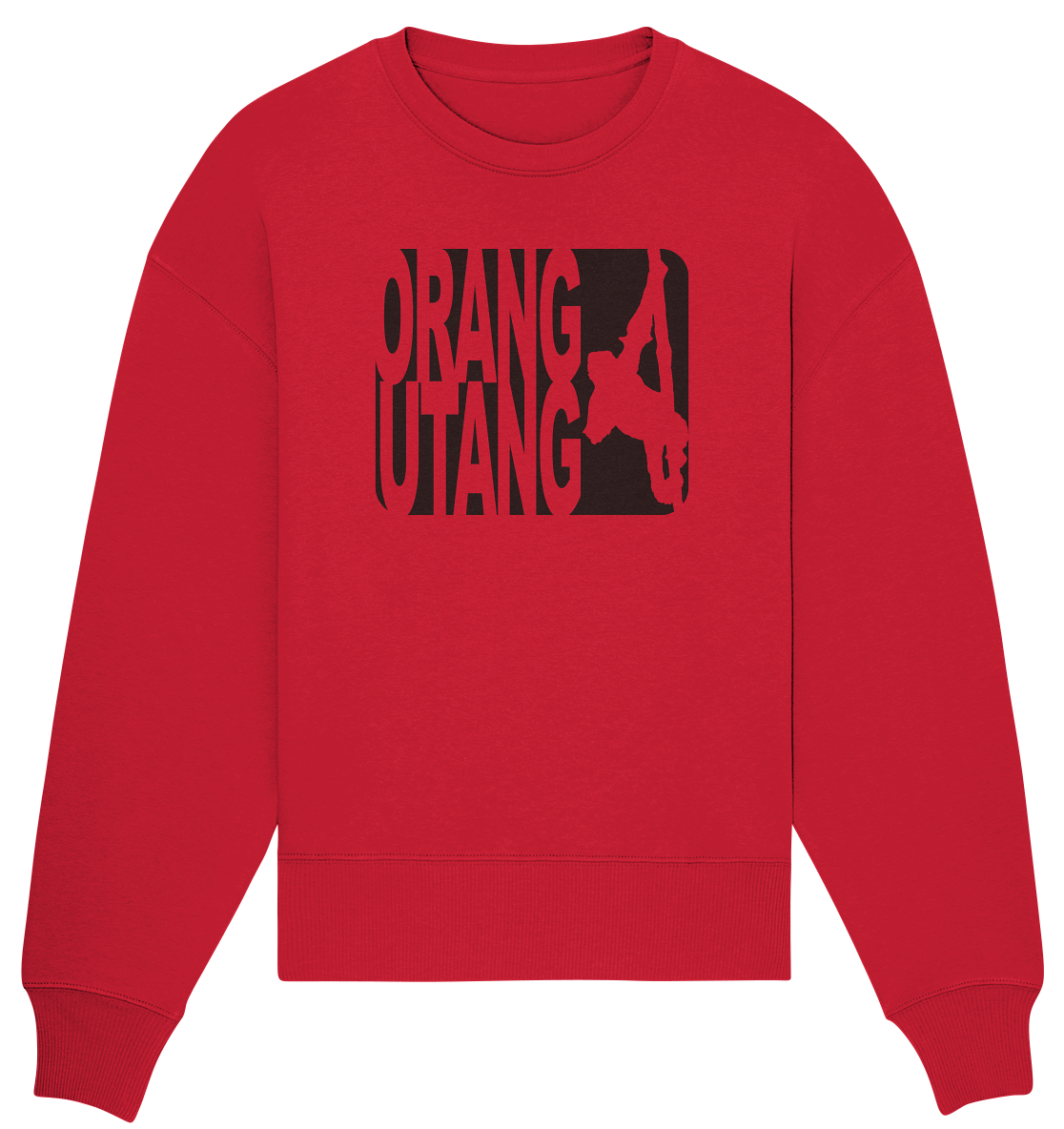 Orang Utang - Organic Oversize Sweatshirt