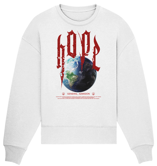 Hope - Organic Oversize Sweatshirt
