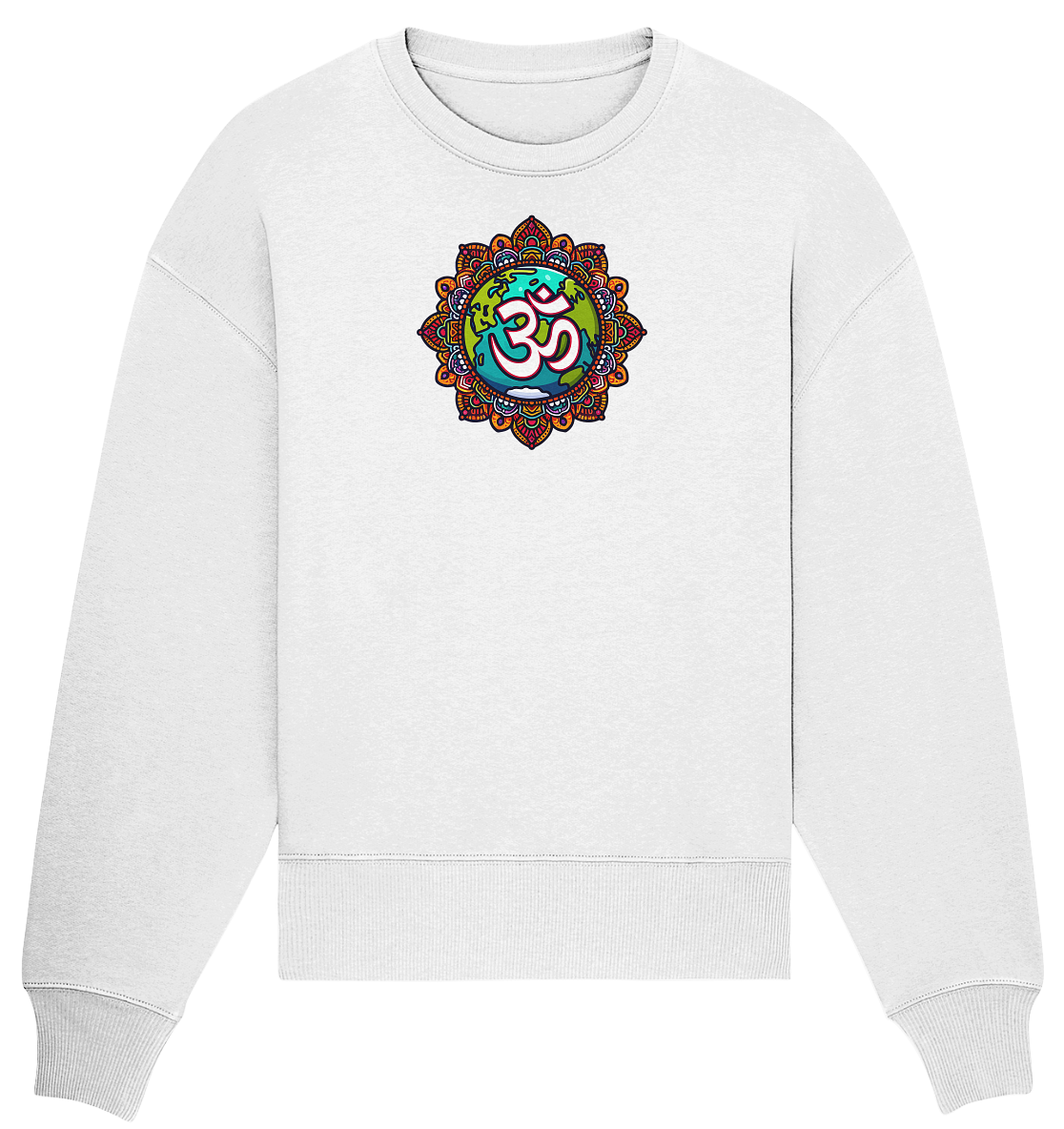 Mandala 1 - Organic Oversize Sweatshirt