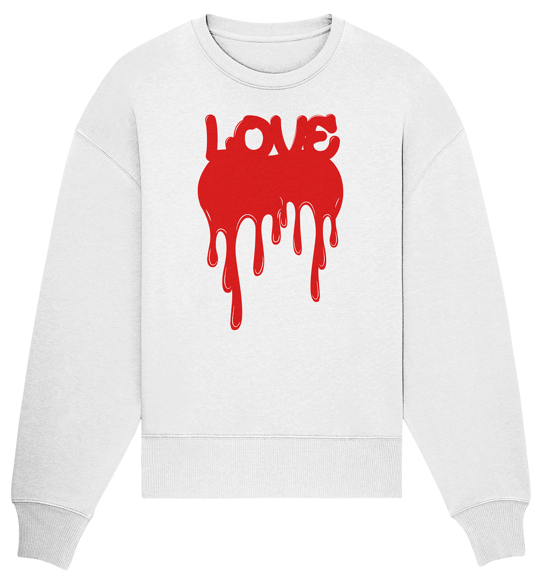 Love - Organic Oversize Sweatshirt
