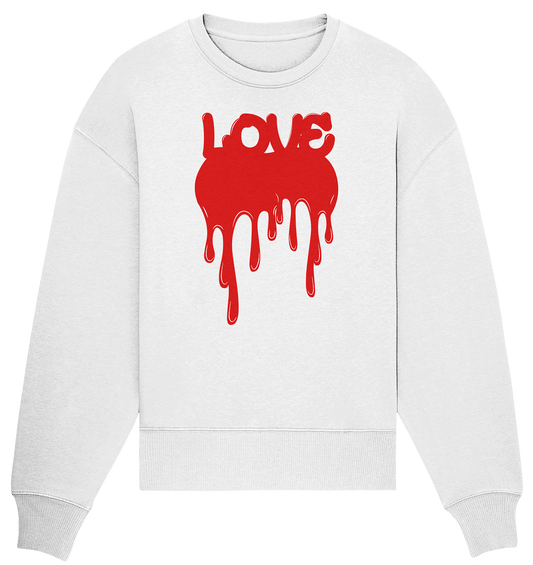 Love - Organic Oversize Sweatshirt