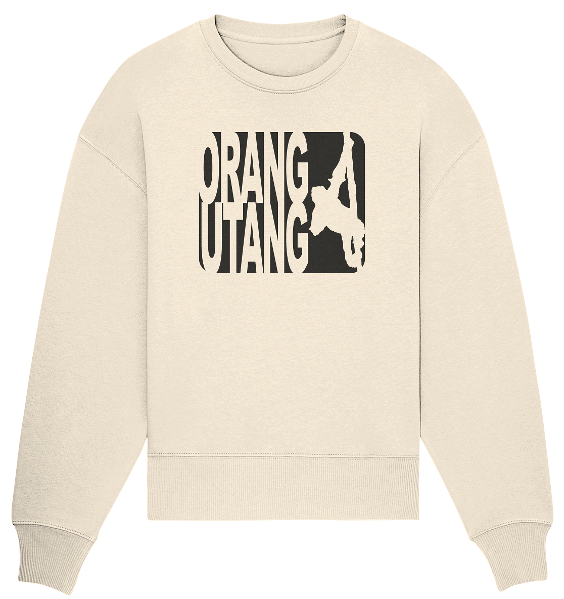 Orang Utang - Organic Oversize Sweatshirt
