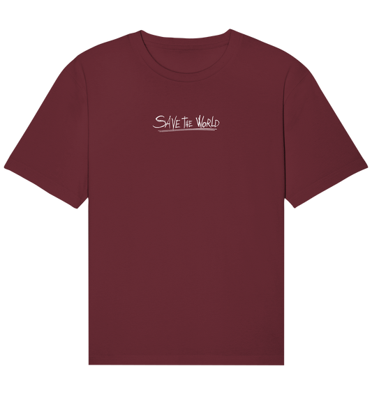Schmetterling-Weiß - Organic Relaxed Shirt